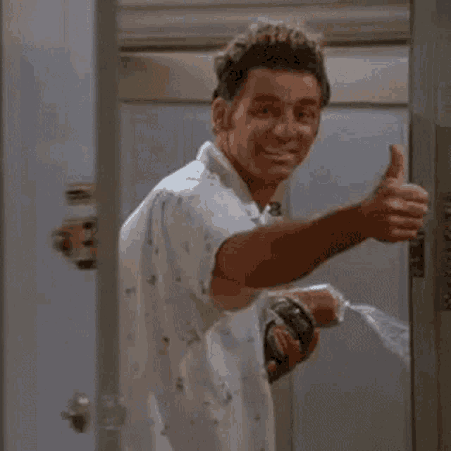 Kramer Seinfeld GIF