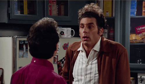 Kramer Seinfeld GIF. This 498 x 288 animated GIF is part of our kramer im out collection. Related themes include seinfeld. Created by chadjj. View the…