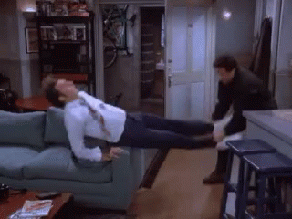 Kramer Stuck GIF. This 320 x 240 animated GIF is part of our tight pants collection. Related themes include seinfeld. Created by houtex101. View the…