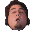 Krey Gasm Emote Sticker