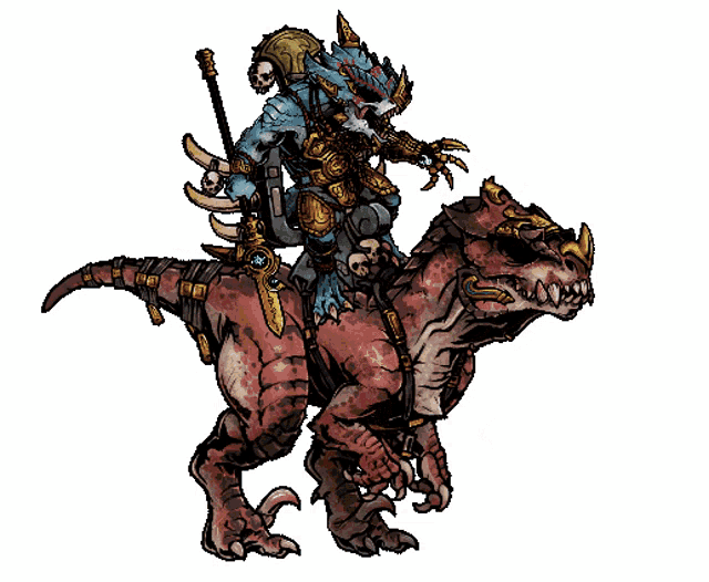 Kroq Gar And Grymloq Warhammer Total War GIF