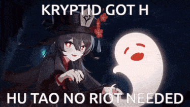 Kryptid Kryptid Got Hu Tao No Riot Needed GIF
