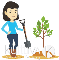 Kulttiva Domestic Farming Sticker