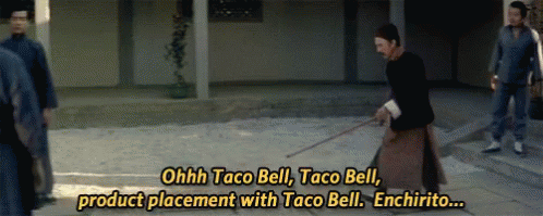 Kungpow Taco Bell GIF