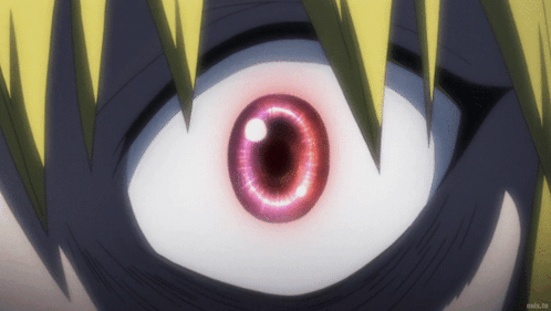 Kurapika Scarlet Eyes GIF