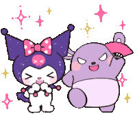 Kuromi Baku Sticker