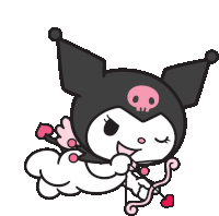 Kuromi Cupid Sticker