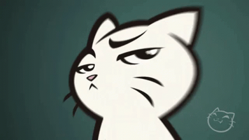 Kuroneko Kurogami Neko Mascot Mascota Gato Gatete Pensando Thinking Think Pensar Calcula Procesa GIF