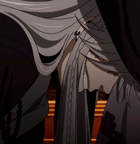 Kuroshitsuji Undertaker гробовщик тёмный дворецкий GIF