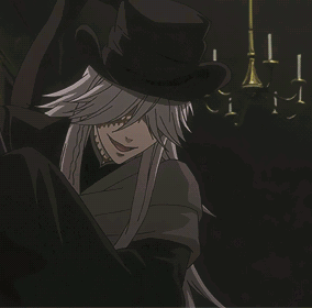 Kuroshitsuji Undertaker тёмный дворецкий гробовщик GIF