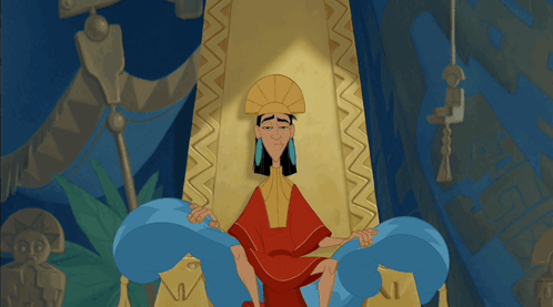 Kuzco Emperor GIF. This 498 x 277 animated GIF is part of our cutting ribbon collection. Related themes include funny, reaction, tired. Created by…