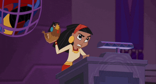 Kuzco Reaction GIF