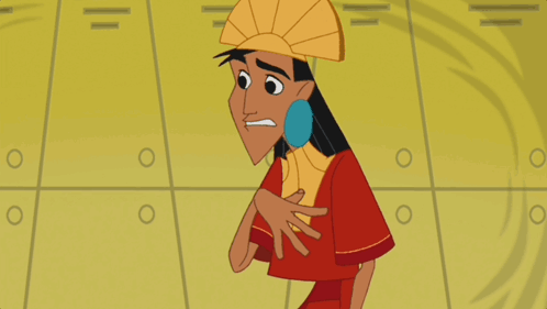 Kuzco What GIF. This 498 x 281 animated GIF is part of our hand on chest collection. Related themes include confused, funny, reaction. Created by…