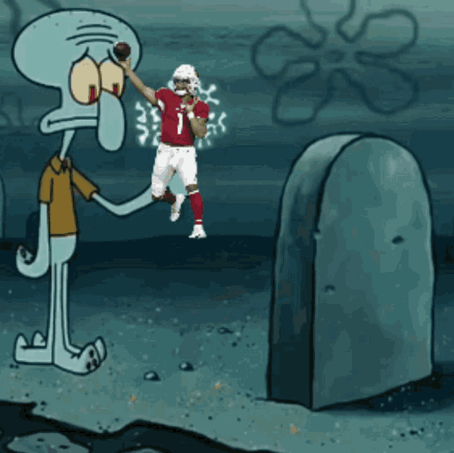 Kyler Murray Spongebob GIF
