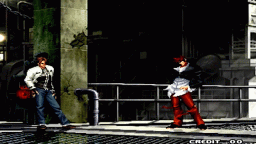 Kyo Kusanagi Iori Yagami GIF. This 498 x 280 animated GIF is part of our iori yagami collection. Created by GranX. View the original animation, share it, or…
