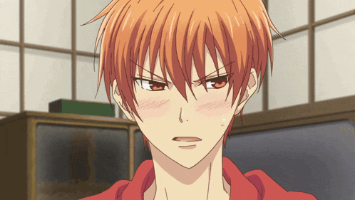Kyo Sohma Fruits Basket GIF