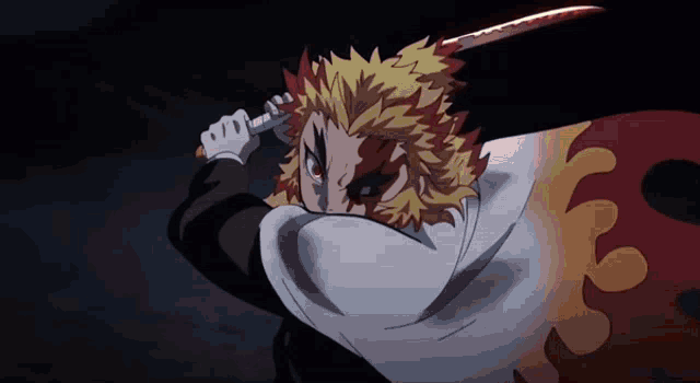 Kyojuro Rengoku Fifth Kata GIF