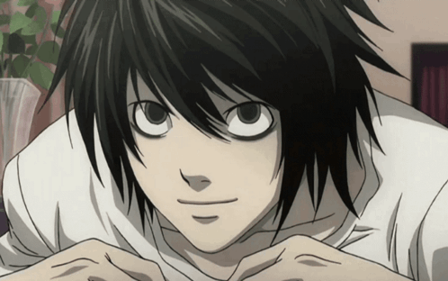 L Death Note GIF