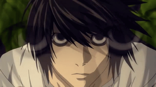 L Lawliet Death Note GIF. This 498 x 278 animated GIF is part of our luigi death stare collection. Related themes include anime. Created by 7p_minato. View…