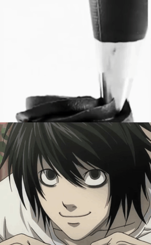 L Lawliet Death Note GIF