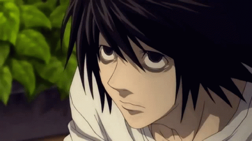L Lawliet Death Note GIF. This 498 x 278 animated GIF is part of our luigi death stare collection. Related themes include anime. Created by 7p_minato. View…