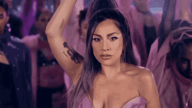 Lady Gaga Rain On Me GIF
