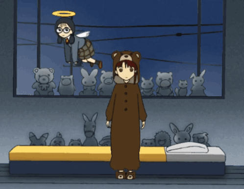 Lain Serial Experiments Lain GIF