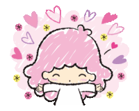 Lala Little Twin Stars Sticker