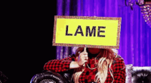 Lame Thats Lame GIF