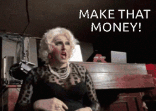 Lana Layover Make That Money GIF. This 498 x 354 animated GIF is part of our take my strong hand collection. Related themes include money. Created by…