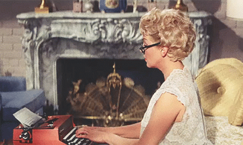 Lana Turner Writing GIF. This 498 x 298 animated GIF is part of our messenger typing collection. Related themes include typing, writing. Created by…