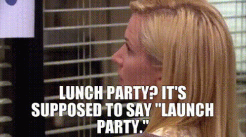 Lanch Lunch GIF. This 498 x 278 animated GIF is part of our its happening the office collection. Related themes include party. Created by mbrown1222. View…