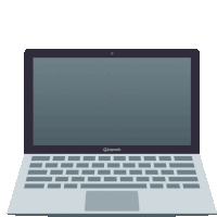 Laptop Computer Objects Sticker