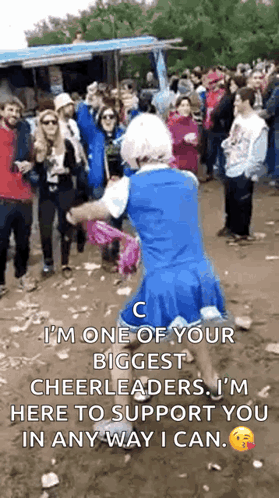 Larrain Cheerleader GIF