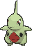 Larvitar Pokemon Sticker