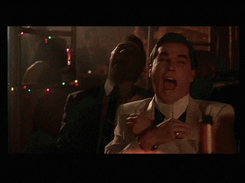 Laugh Giggle GIF. This 498 x 371 animated GIF is part of our joe pesci casino collection. Related themes include giggle, goodfellas, laugh. Created by…