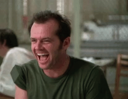 Laugh Jack Nicholson GIF