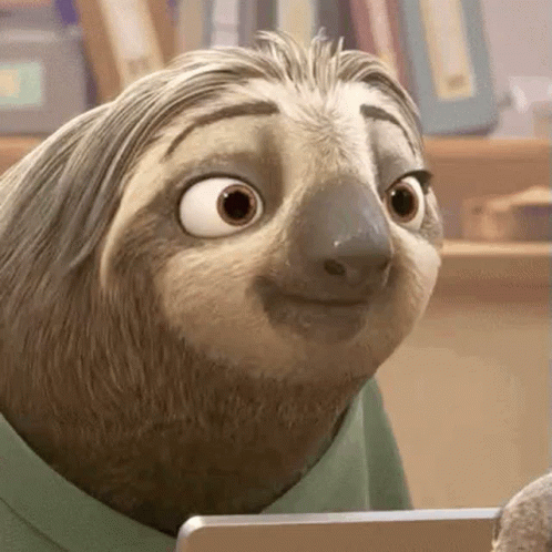 Laugh Sloth GIF. This 498 x 498 animated GIF is part of our sloth zootopia collection. Related themes include laugh. Created by Grimnir. View the original…