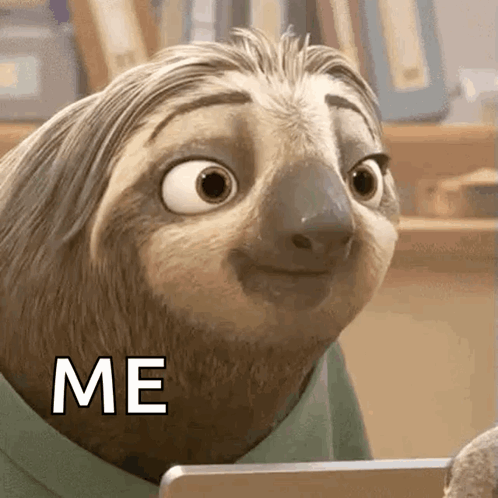 Laugh Sloth GIF. This 498 x 498 animated GIF is part of our sloth zootopia collection. Related themes include laugh. Created by zackmd03. View the original…