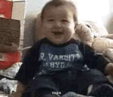 Laughing Baby GIF