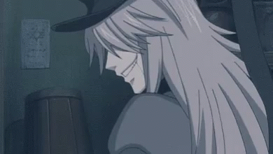 Laughing Blackbutler GIF