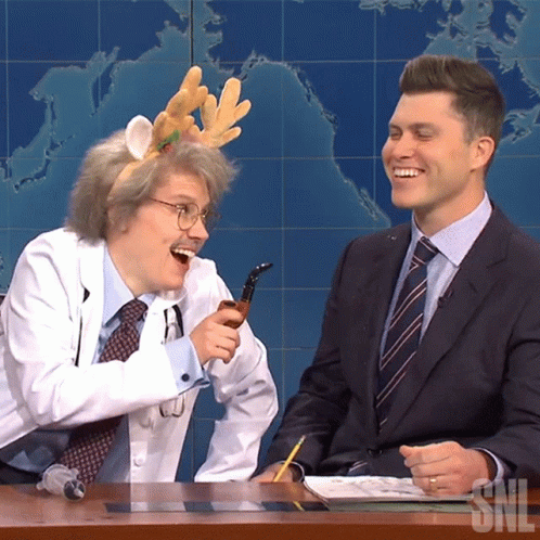 Laughing Dr Wenowdis GIF. This 498 x 498 animated GIF is part of our kate mckinnon ghostbusters collection. Related themes include funny, haha, laughing…