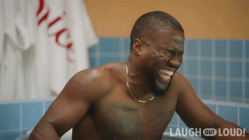 Laughing Kevin Hart GIF