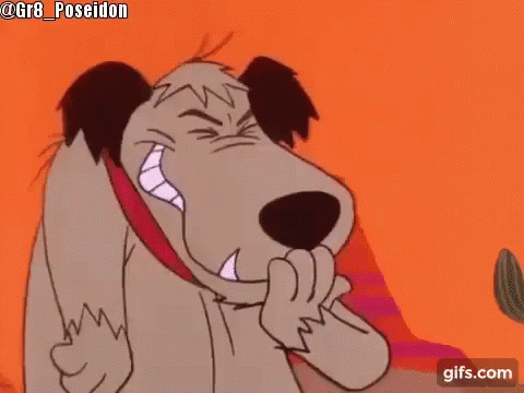 Laughing Muttley GIF