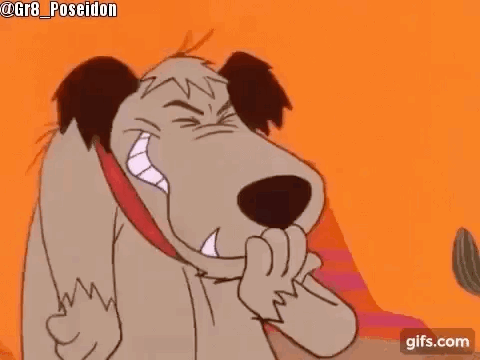 Laughing Muttley GIF