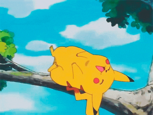 Laughing Pikachu GIF