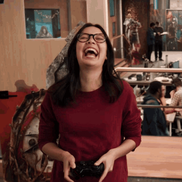 Laughing Poppy GIF