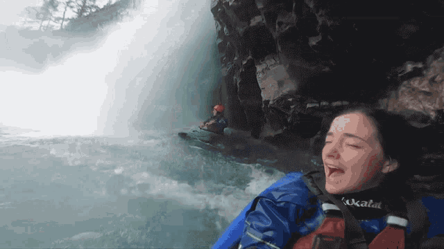 Laughing Red Bull GIF