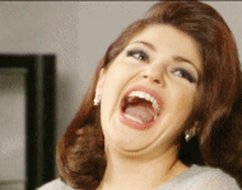 Laughing Telenovela GIF