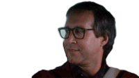 Laughing To Shocked Clark Griswold Sticker